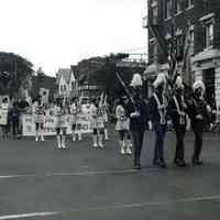 Memorial Day: Revolutionary War Period Costume Marchers in Memorial Day Parade, 1976