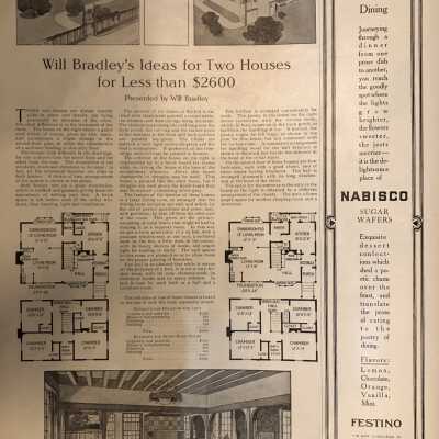 Will Bradley's Ideas for Two Houses for Less than $2600