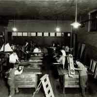 Millburn High School, Wood Shop Class, c. 1930s