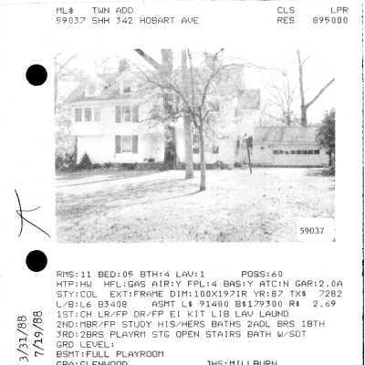 342 HOBART AVENUE