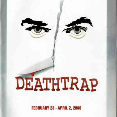 Paper Mill Playhouse Program: Deathtrap, 2000