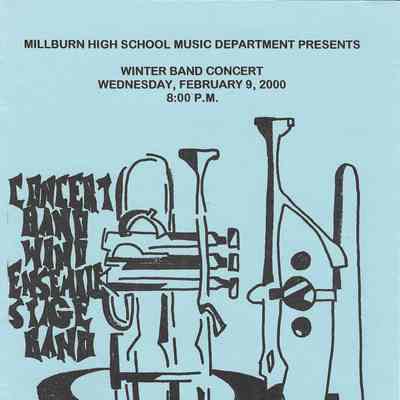 Millburn High School: Music Department Concert Programs 2000-2003