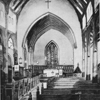 St. Stephen's: Church Interior, 1915