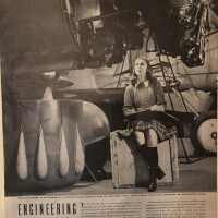          Engineering Cadettes, Life Magazine Article, 1943 picture number 1
   