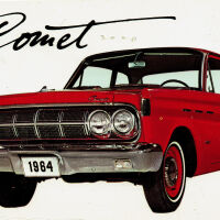          Lincoln Mercury Comet '64 Advertising Postcard picture number 1
   