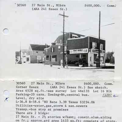27 Main Street (AKA 241 Essex Street)