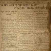 Flanagan Scrapbook: Burglary at Short Hills Post Office, page 20