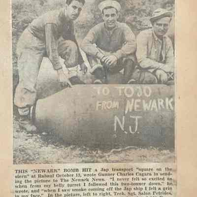 Salon Petrides & John Delgardo (368 Essex Street, Millburn) with "Newark" Bomb