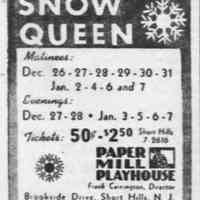          Paper Mill Playhouse Program: The Snow Queen, 1938 picture number 9
   