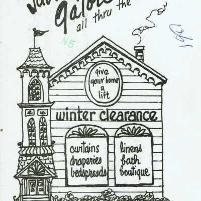 Radeen's Home Decorators Ad, 1987