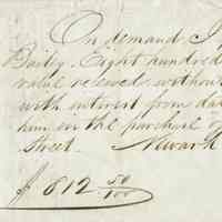          Bailey: Promissory Note to Samuel Bailey, 1845 picture number 1
   