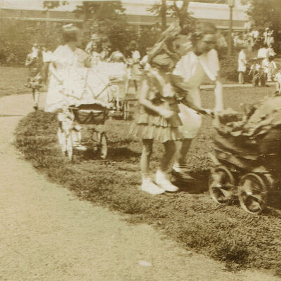 July 4: Baby Parade, Millburn, 1930