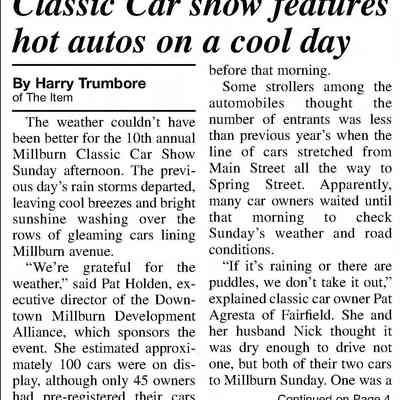 Article in the Item, May 23, 2002.
