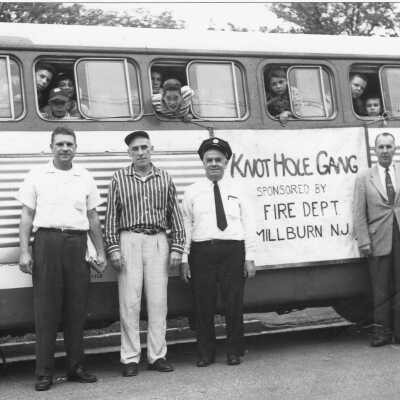 Fire Department: Millburn Fire Department Knot Hole Gang, 1957