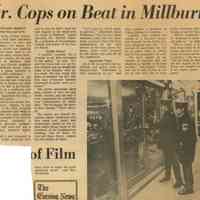 Police: Millburn Junior Police Force, 1970