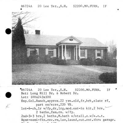 20 LEE TERRACE