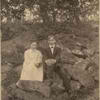          Bosworth: Young People Posing in Rocky Landscape, c. 1900 picture number 2
   