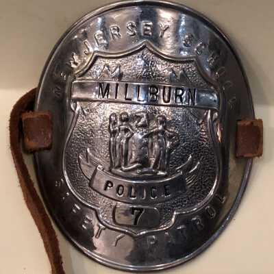 Millburn School Safety Patrol Badge