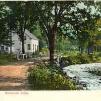          Brookside Drive: Brookside Drive with House, Millburn, 1908 picture number 1
   