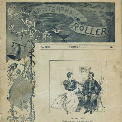 Hartshorn's Roller Advertising Magazine, February, 1911