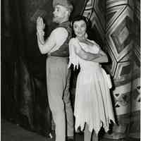          Ted Scott and Gail Manners in Kismet, 1956.
   