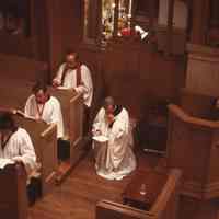 Christ Church: Interior views from 1980