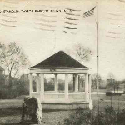 Taylor Park: Bandstand in Taylor Park, 1947