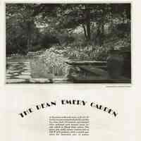 Emery: Dean Emery Garden, 1928