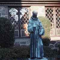          Statue of St. Francis. Source: Owen Lampe Slide, 1976
   