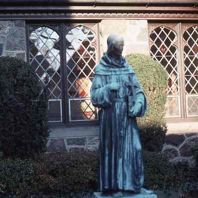 Statue of St. Francis. Source: Owen Lampe Slide, 1976