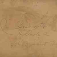          Inscription on verso of photograph
   