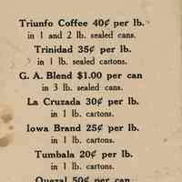          Flanagan: German-American Coffee Co. Triumfo Coffee Bookmark, c. 1880s-90s picture number 2
   