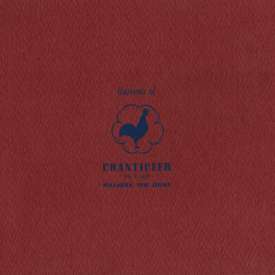 Chanticler: Souvenir Photo Folder