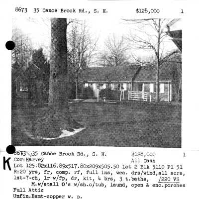 35 CANOE BROOK ROAD