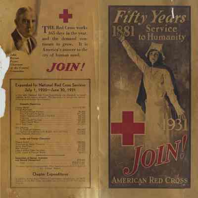 Red Cross: 50th Anniversary Pamphlet, 1931