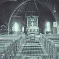 Christ Church: View Toward the Altar, 1884-1915