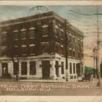 Post Office and Bank: First National Bank and Post Office, 1925