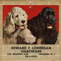          Lonergan: Edward F. Lonergan Hardware Calendar, 1962 picture number 1
   