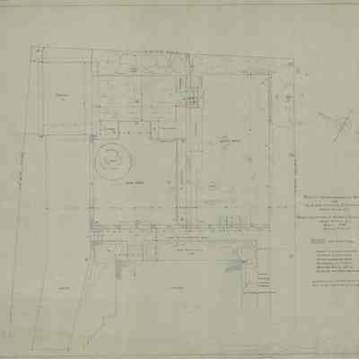 Wodell & Cottrell: Grounds Plan for Mr. and Mrs. Frederic Stevenson, 1938