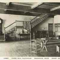 Paper Mill Playhouse: Lobby in Paper Mill Playhouse, Millburn, 1944