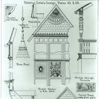 Anchorage, 40 Knollwood Road, Exterior Detail Drawing