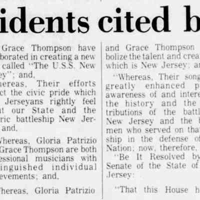 Article published in the August 26, 1976 edition of The Item.
