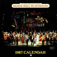 Paper Mill Playhouse 1987 Illustrated Calendar