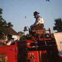 July 4: Glen Ridge Fire Department in American Bicentennial Parade, 1976