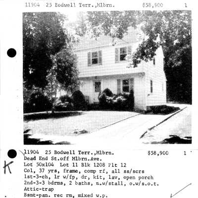 25 BODWELL TERRACE