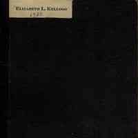 Kellogg: Elizabeth L. Kellogg, Diary 1930
