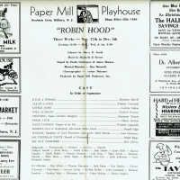          Robin Hood, 1942 Souvenir Program Paper Mill Playhouse picture number 2
   