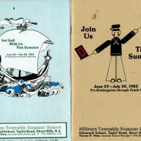 Millburn Township Summer School Course Catalogs 1982 & 1984