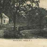 Brookside Drive: Brookside Drive with House, Millburn, c. 1906