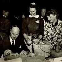          Millburn Art Center: Robert Trowbridge at A Night in Bohemia, 1944 picture number 1
   